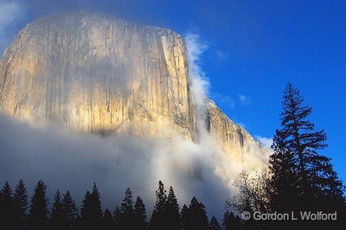 El Capitan In Clouds_22910.jpg - Photographed in Yosemite National Park, California, USA.